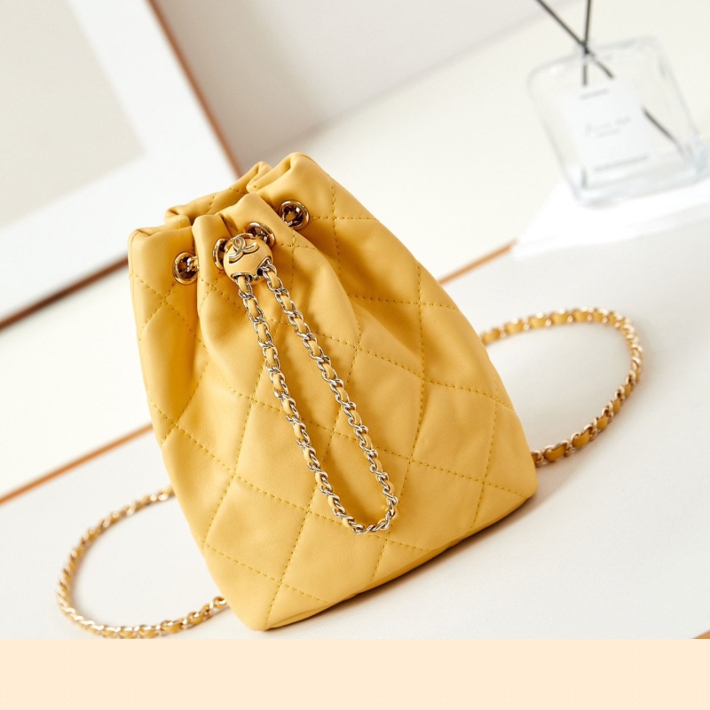 Ch*el bucket bags